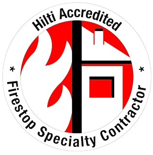 Hilti Accredited Firestop Specialty Contractor Logo